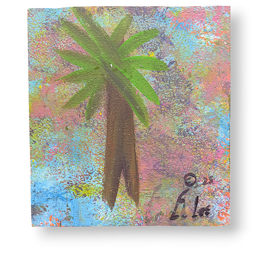 Ernest Lee 10x11 Palmetto Tree WP6226